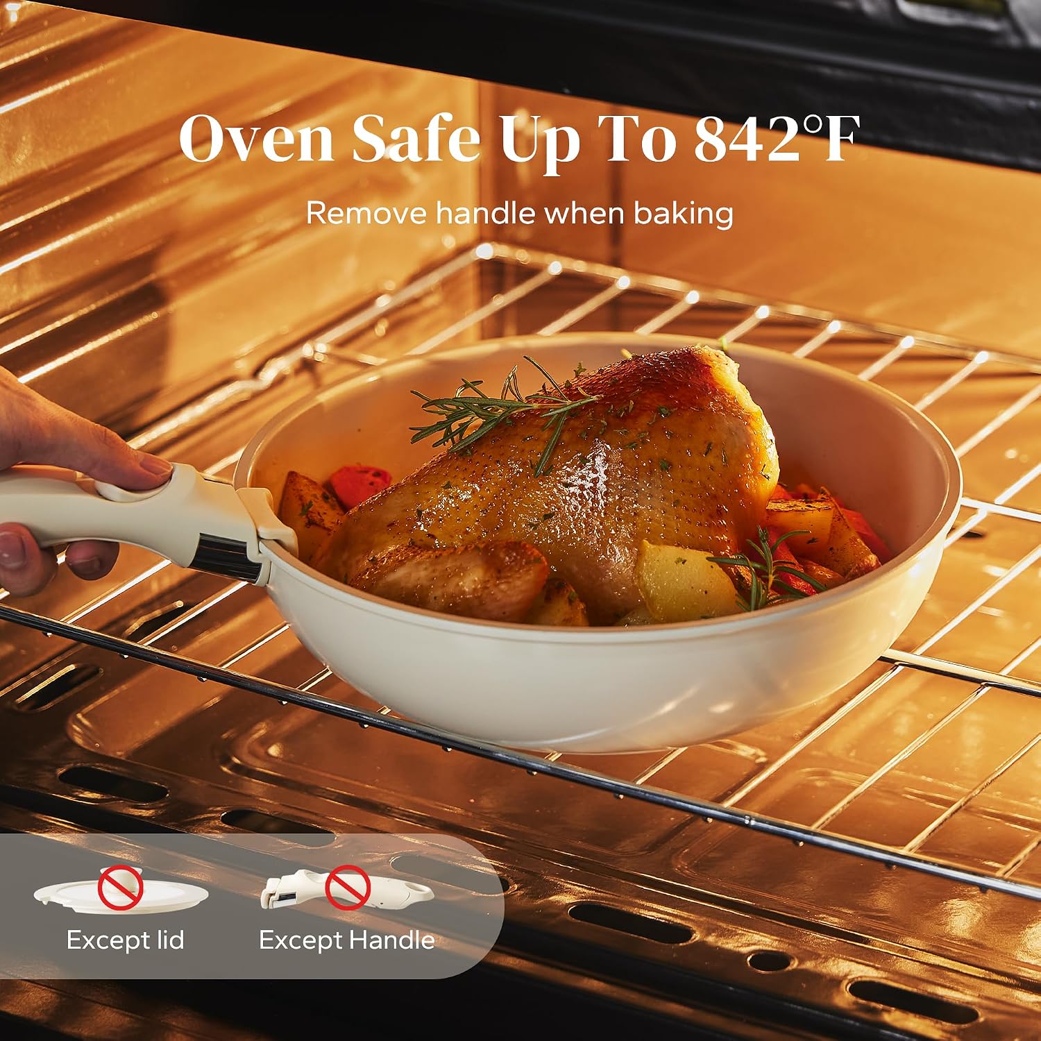 Thumbnail 2 de Redchef 16pcs Ceramic Pots and Pans Set
