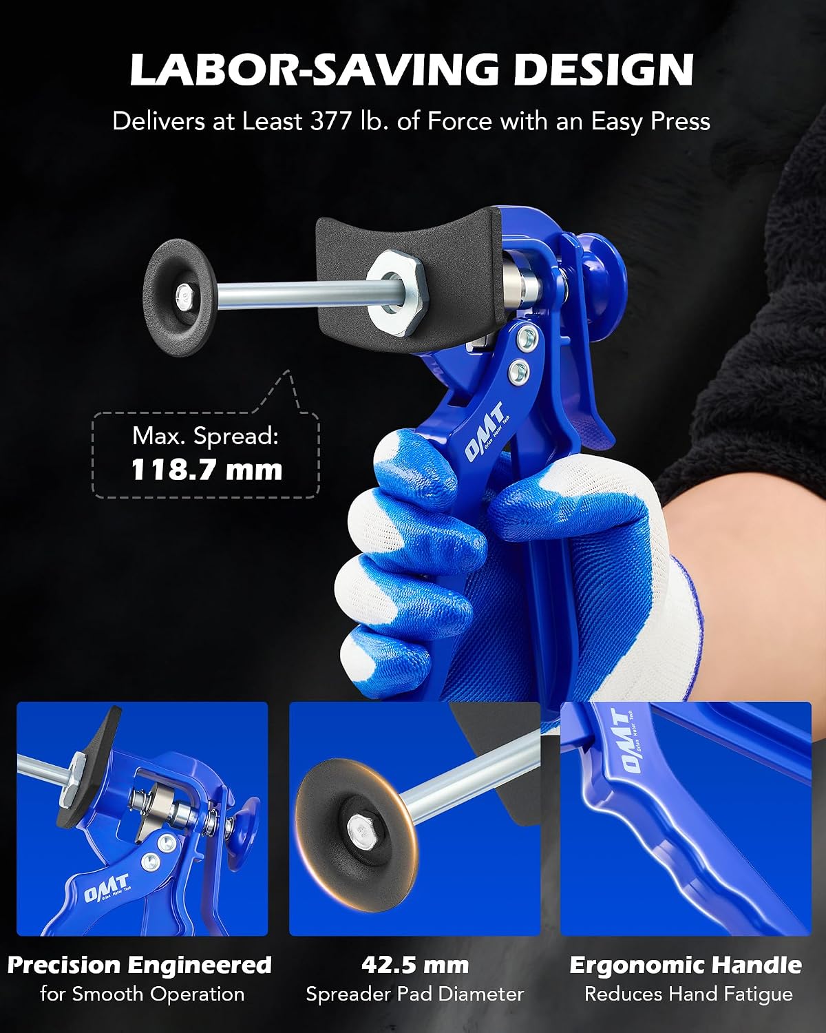 Detalle 2 de Orion Motor Tech OMT Speedy MPN1CACWBSC00-00 Brake Caliper Tool