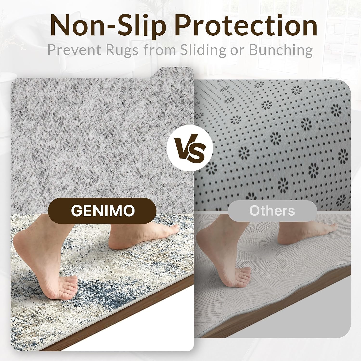 Thumbnail 6 de GENIMO tapis de salon 80 x 150 cm