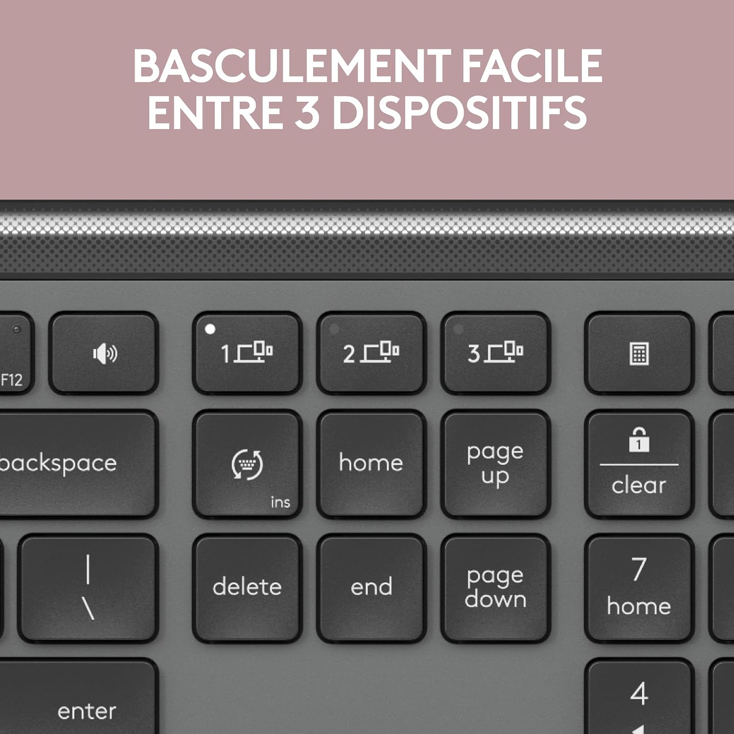 Thumbnail 2 de Logitech Signature Slim K950 clavier Bluetooth AZERTY