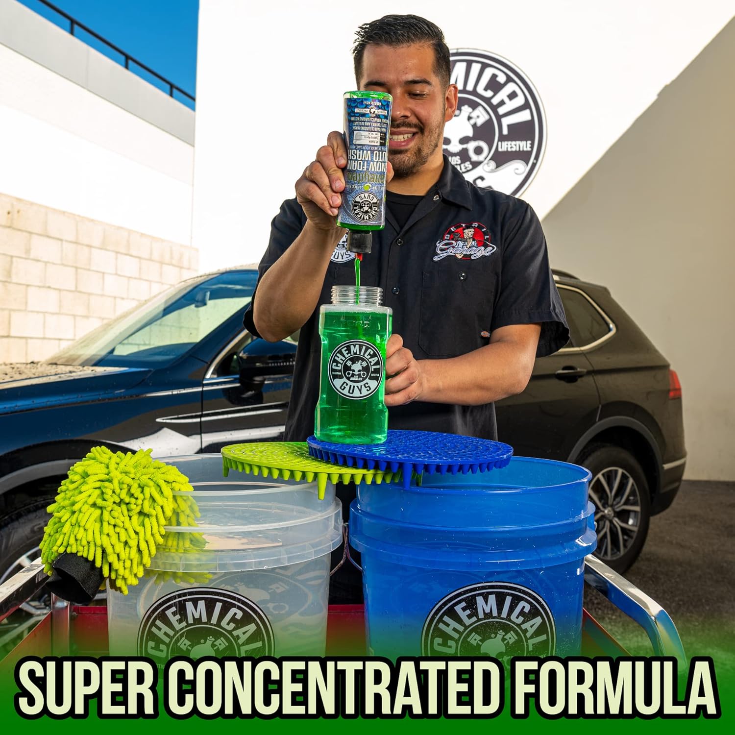 Detalle de Chemical Guys Honeydew Snow Foam Car Wash Soap: Thick, Safe, and Versatile