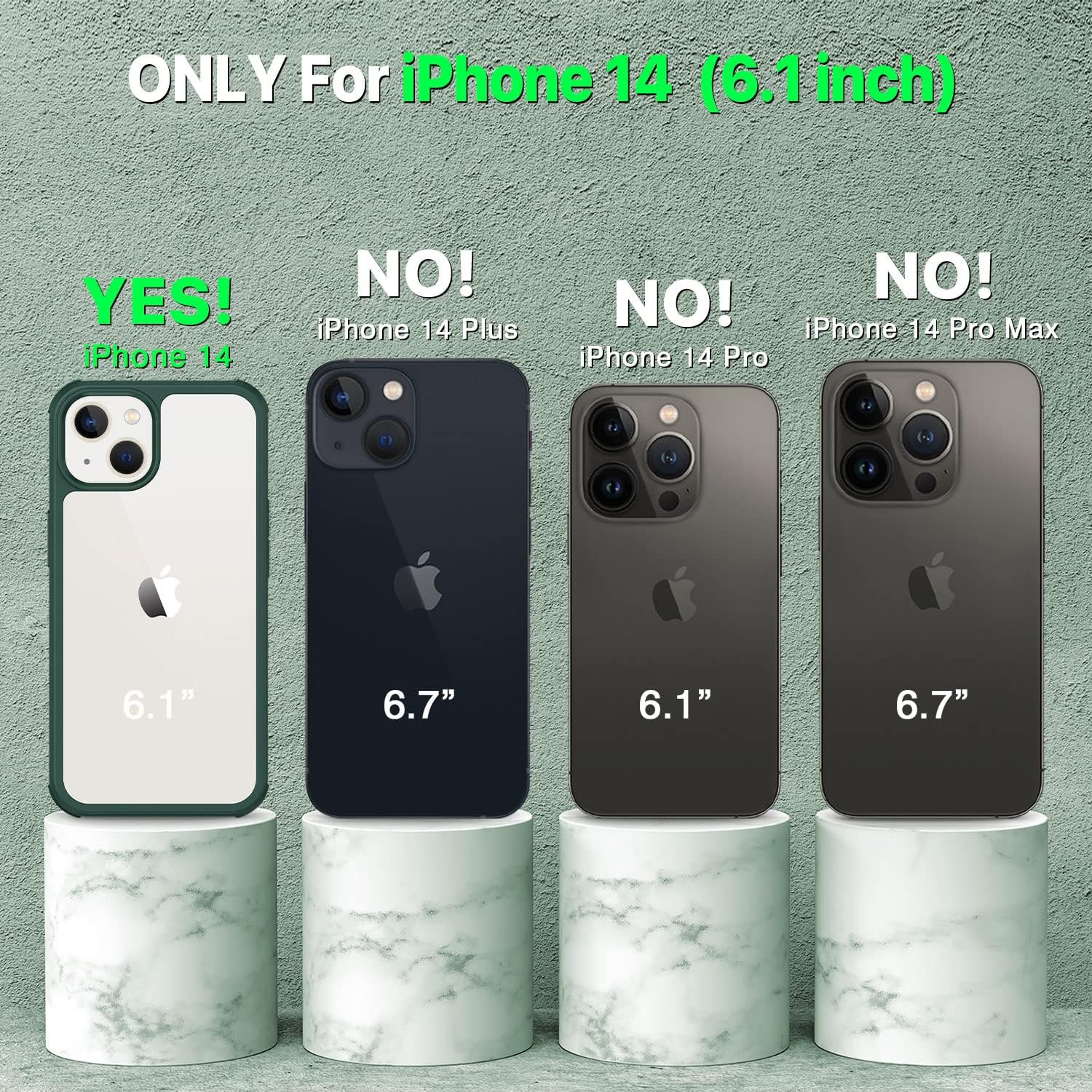 Detalle 2 de CENHUFO iPhone 14 case, 360° protection