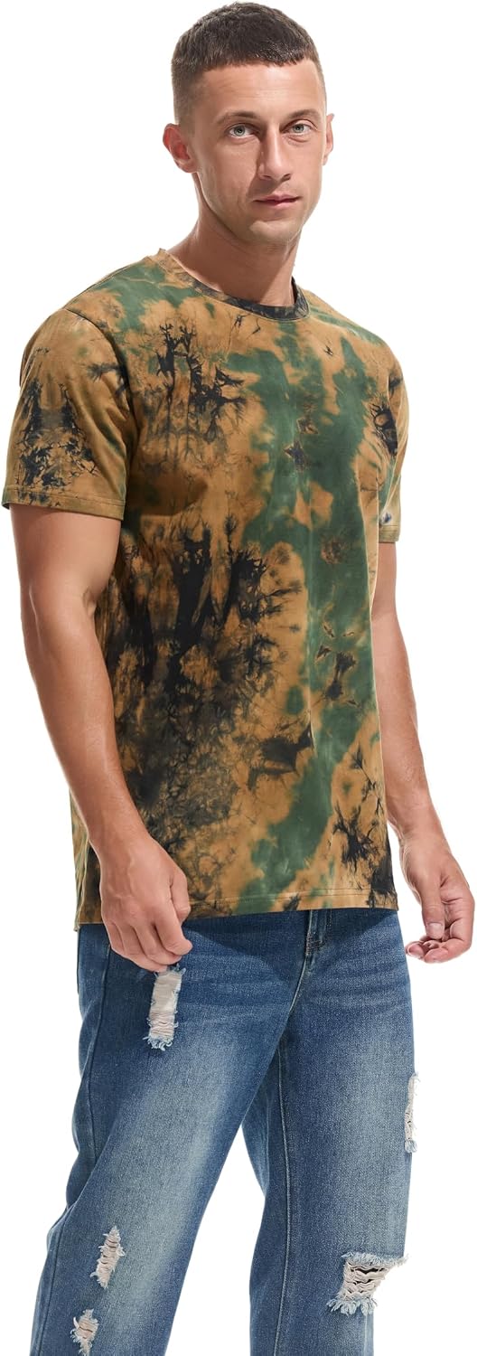 Thumbnail 1 de RONOMO Herren T-Shirt aus 95% Baumwolle & 5% Spandex mit Mikroelastik – hautfreundlich
