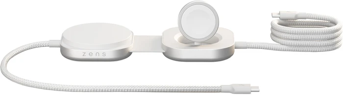 Detalle 2 de Zens Pro 2 Kabelloses Ladegerät 20 W – Weiß