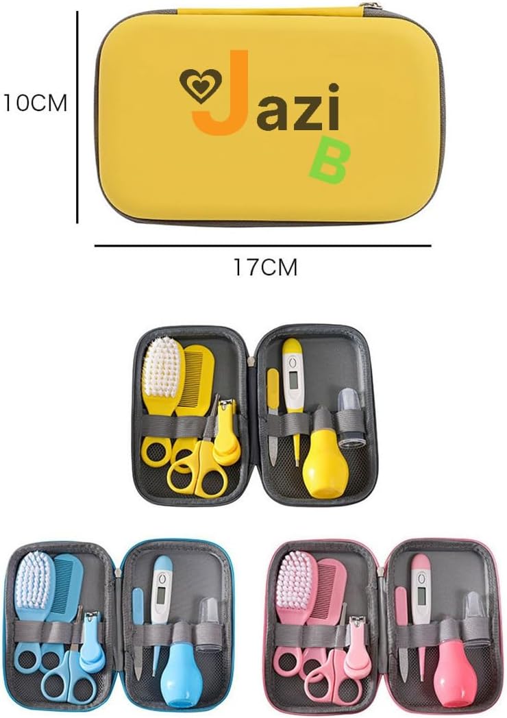 Thumbnail 3 de Newborn Essentials 8-in-1 First Aid & Grooming Kit with Travel Case (Blue) for Infants & Toddlers