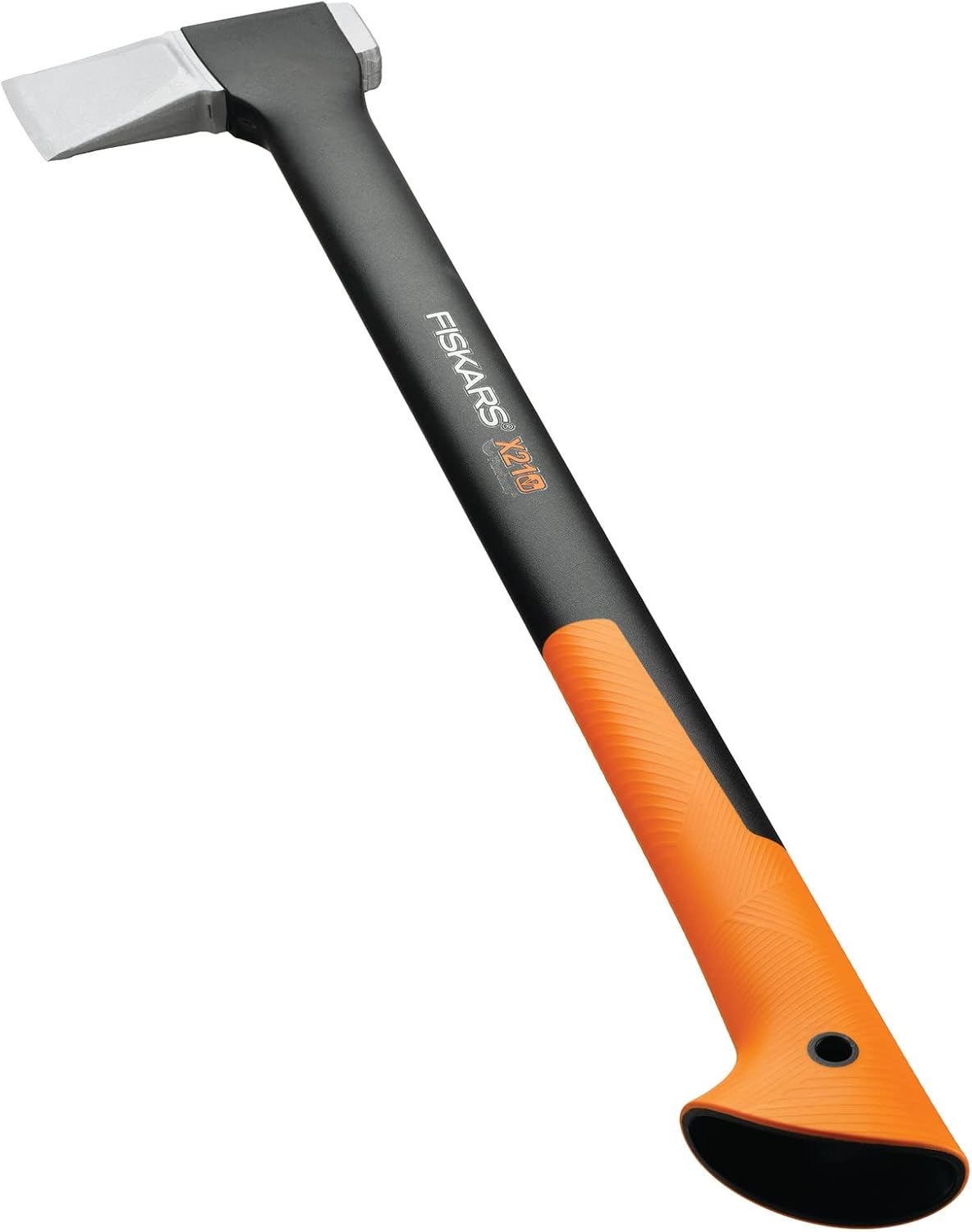 Detalle de Fiskars X21-L klyvyxa, 71 cm med belagt stålblad och skydd