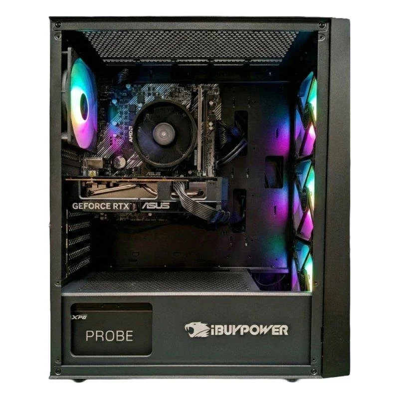 Thumbnail 3 de IBUYPOWER Fighter Warpath Lite con Ryzen 5 5500, 16GB y RTX 5060 (Windows 11)