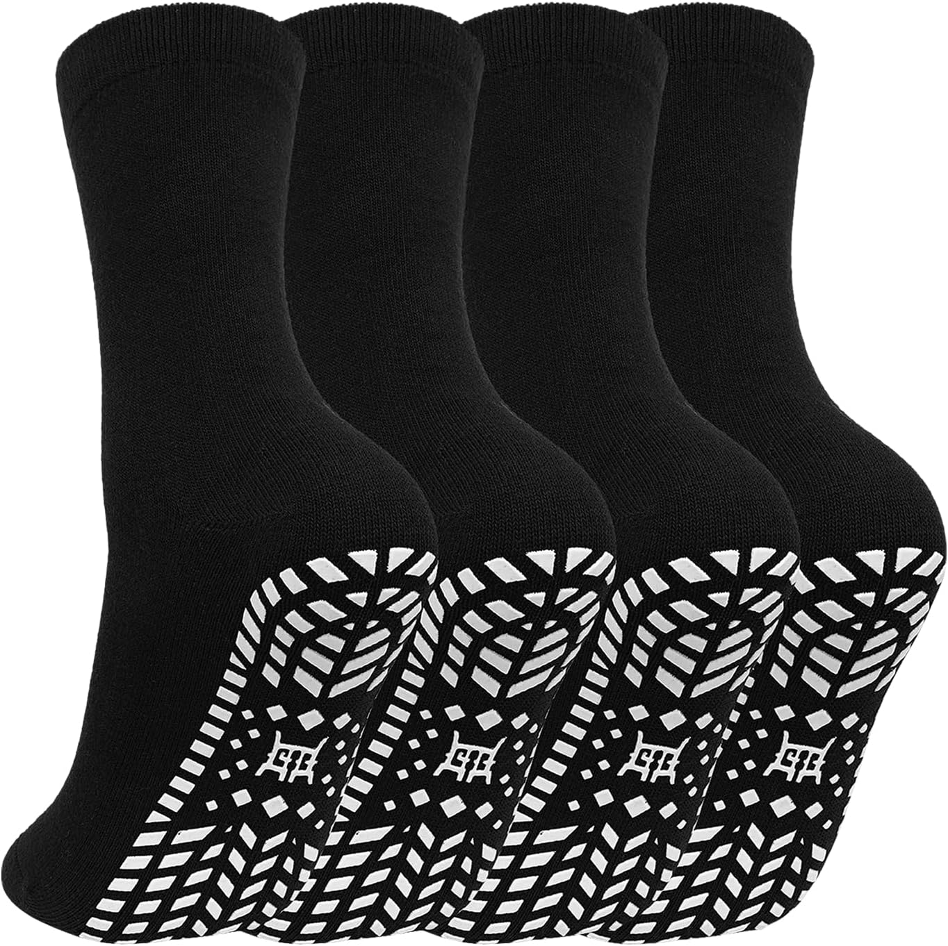 Detalle de ZAKASA Chaussettes Antidérapantes Homme Sport – Confort et sécurité au quotidien
