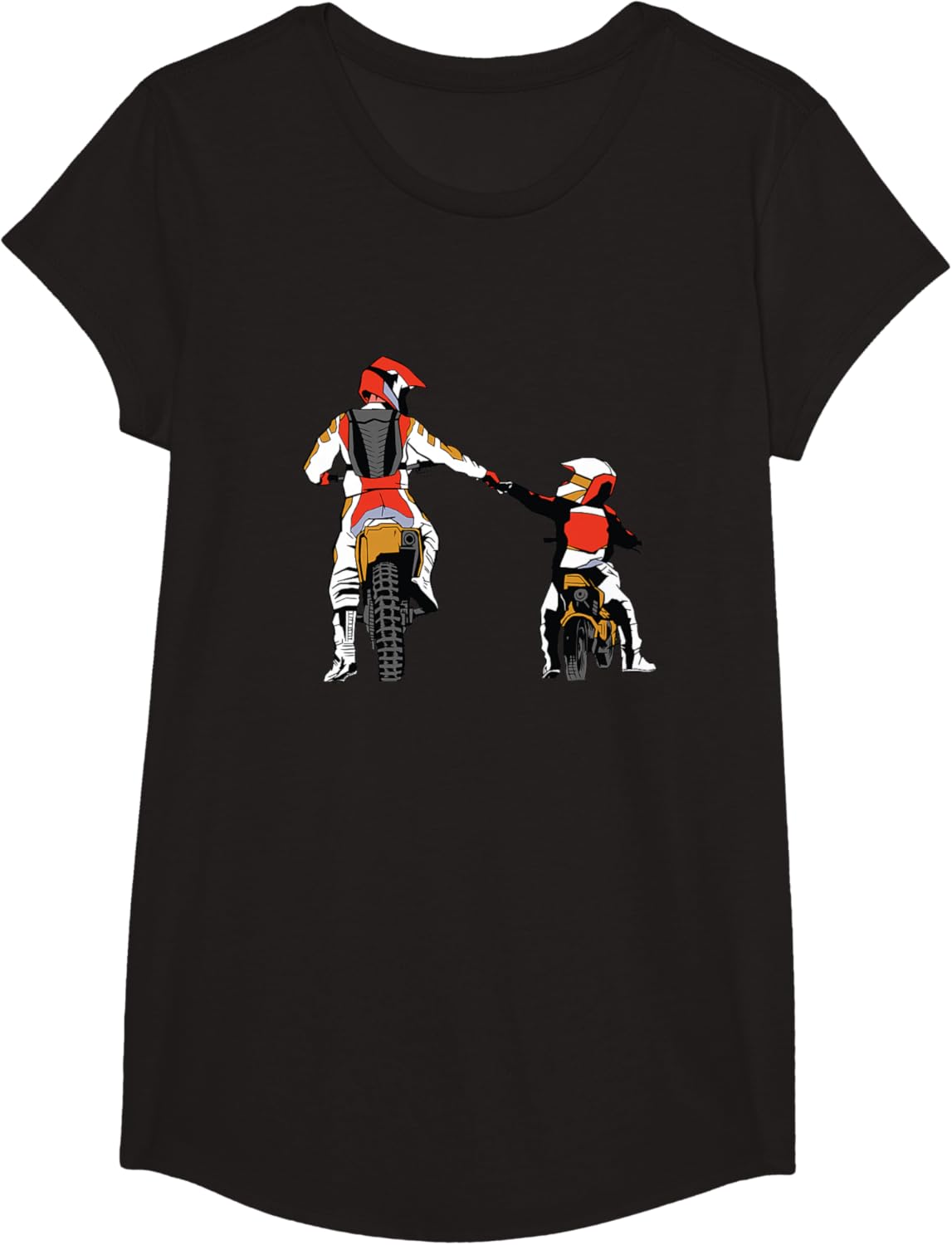 Thumbnail 6 de Motocross Padre & Figlio Regalo Moto da Cross — Maglietta da Doppia Cuore