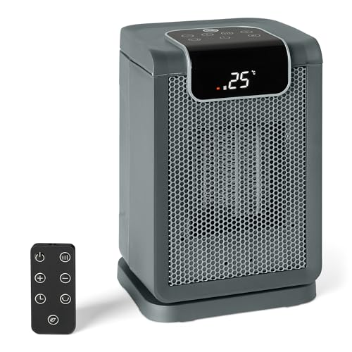 Detalle de Amazon Basics Calefactor cerámico PTC 1.800 W 🛋