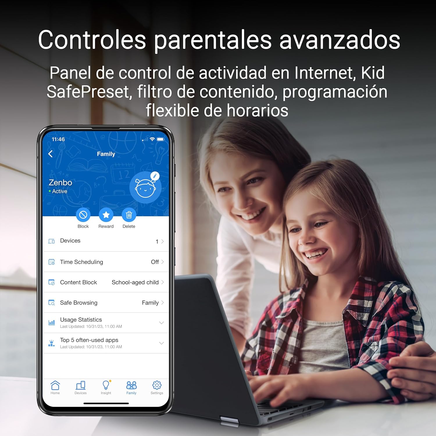 Thumbnail 6 de ASUS ZenWiFi BQ16 2-Pack Sistema WiFi 7 Cuatribanda
