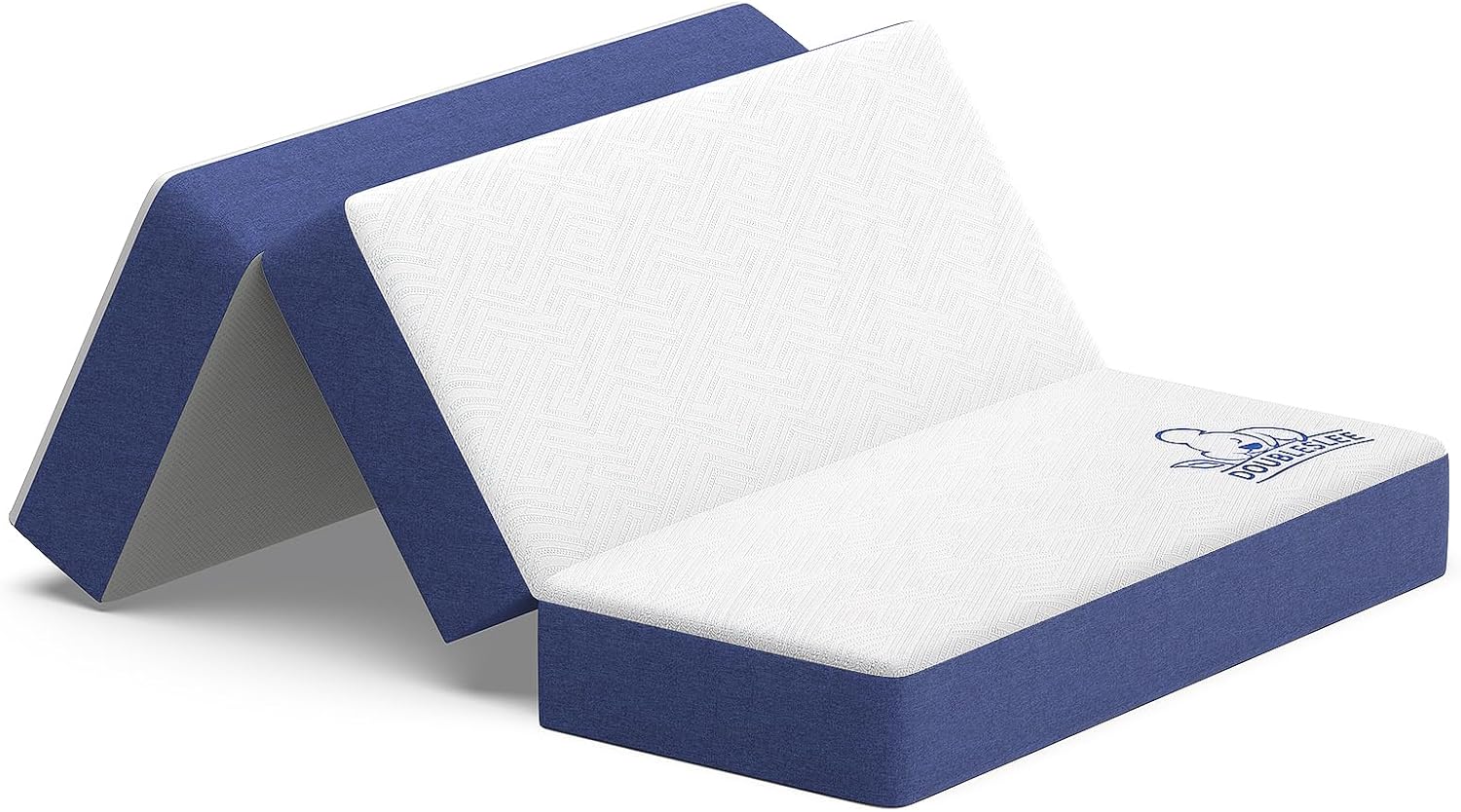 Detalle de Doubleslee 6 Inch memory foam folding mattress