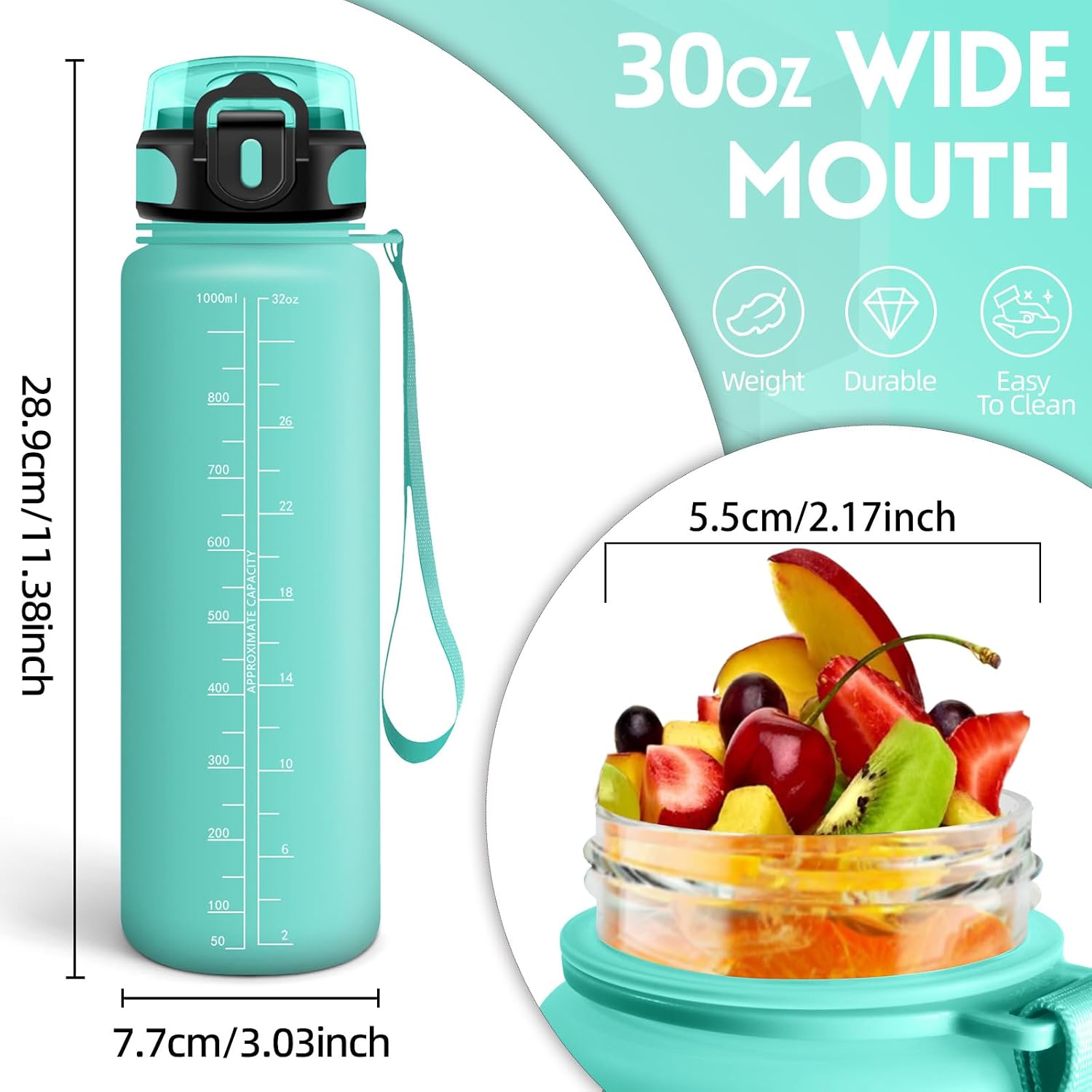Thumbnail 1 de Motswedi Gourde 1000ML gourde sport 🥤