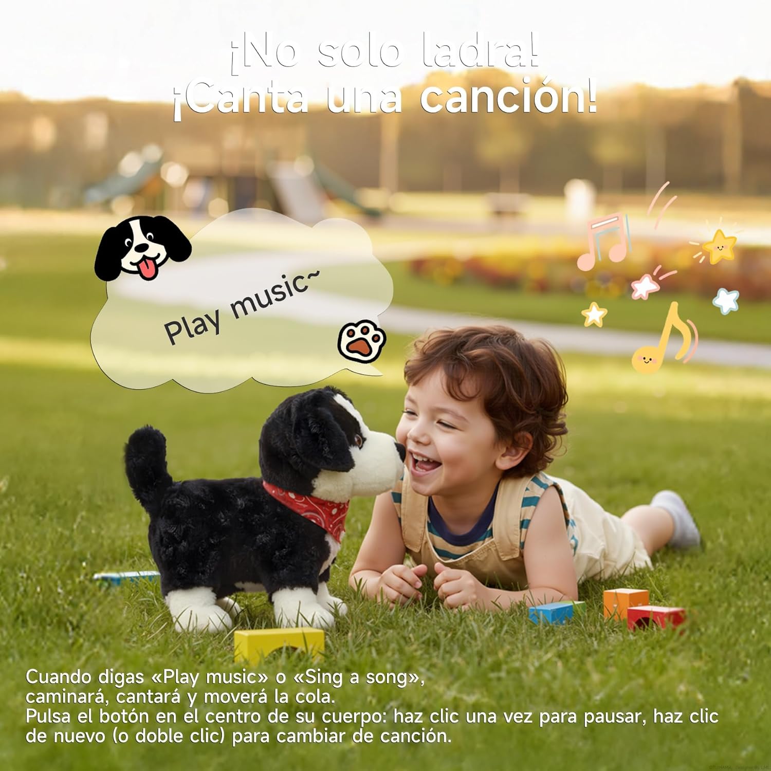 Detalle 2 de eJog Pup Perro Juguete Interactivo 3+