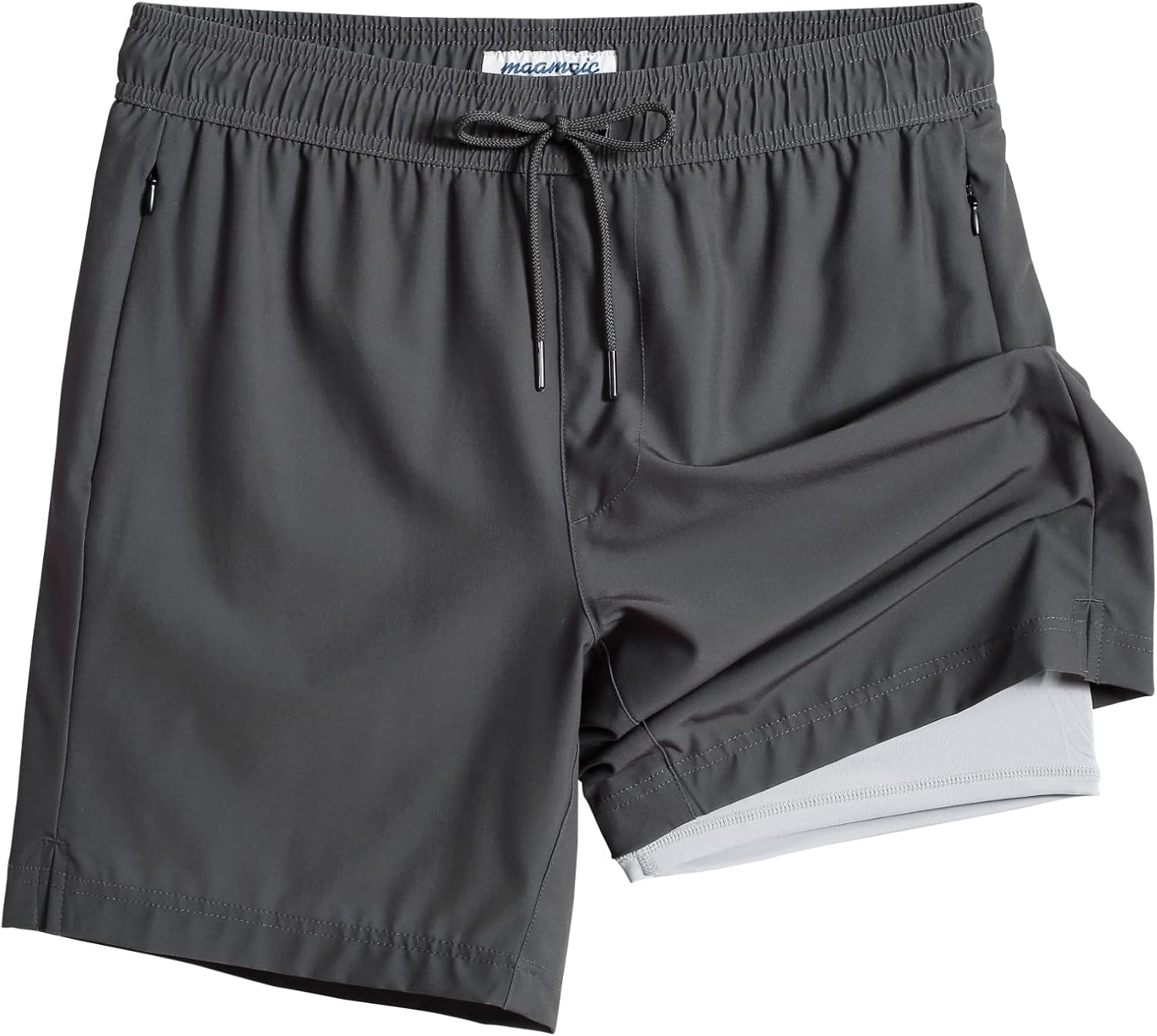 Detalle de MaaMgic costume da bagno uomo 2-in-1 7 pollici