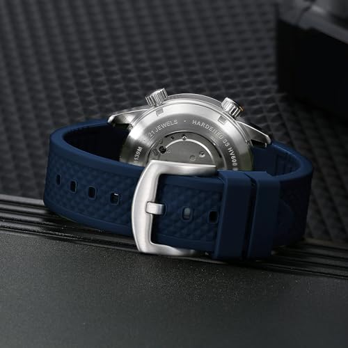 Thumbnail 6 de BERNY Montre de plongée pour hommes 20ATM — Mouvement automatique, verre saphir et luminescente
