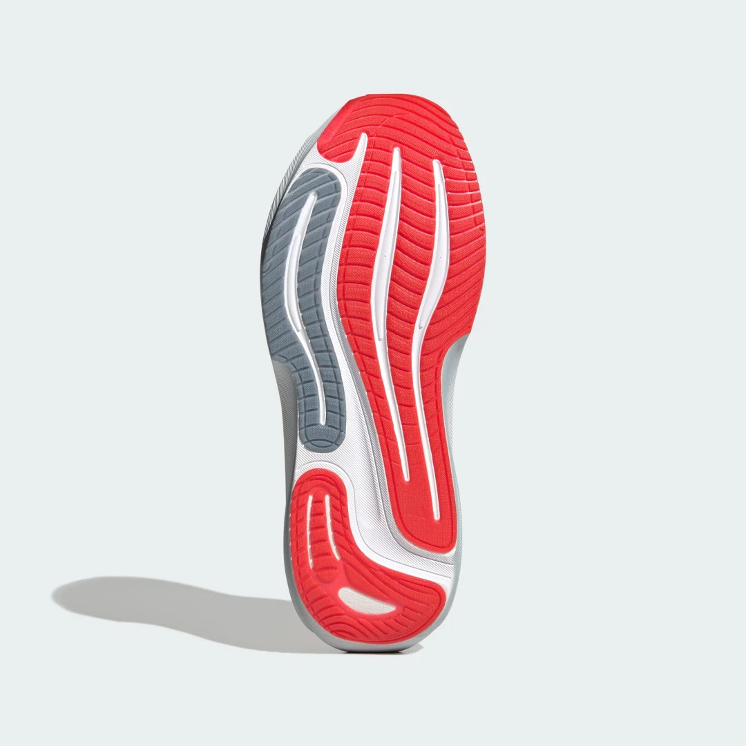 Detalle de Adidas Supernova Rise 3: Zapatilla de running en rojo, para entrenos diarios