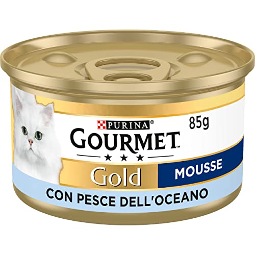 Detalle 2 de GOURMET Gold Cibo Umido per Gatti Adulti Mousse – 24 Lattine da 85 g