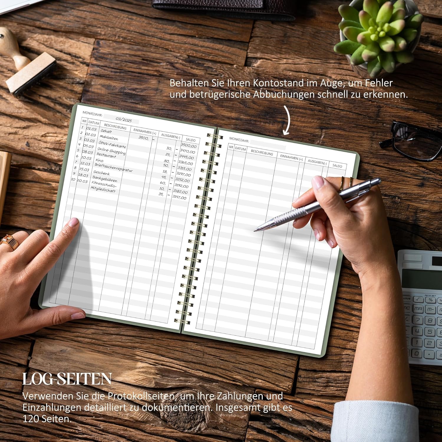 Thumbnail 3 de BIROYAL Kassenbuch A5 📒