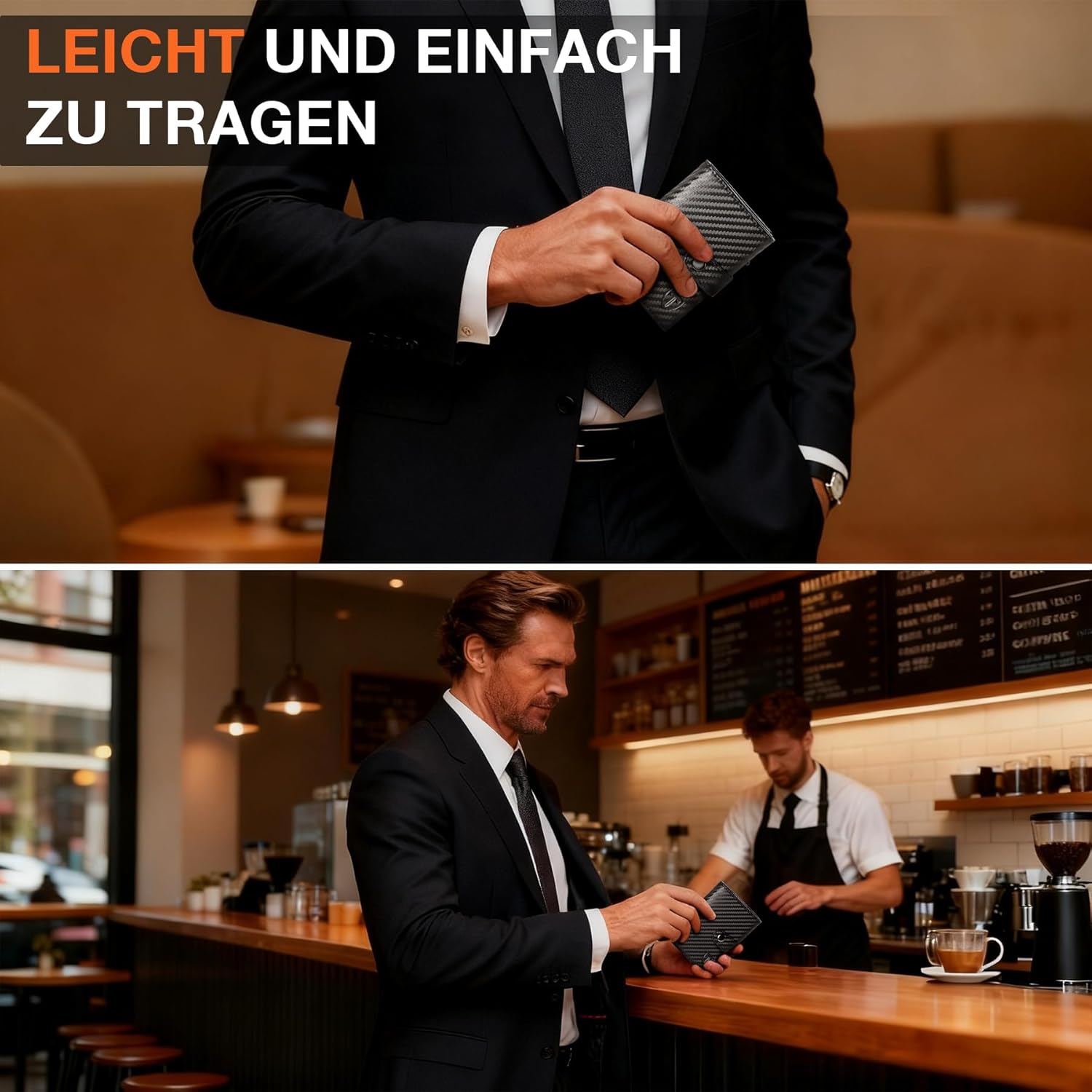 Thumbnail 5 de TENBST Geldbörse 10 Fächer Kartenetui 👛