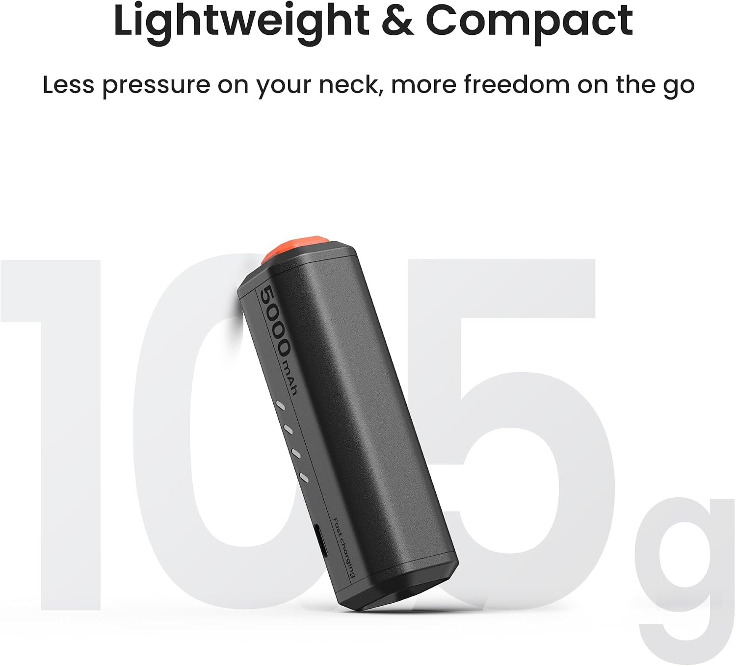 Detalle 2 de KIWI design P5000 5000 mAh power bank pack