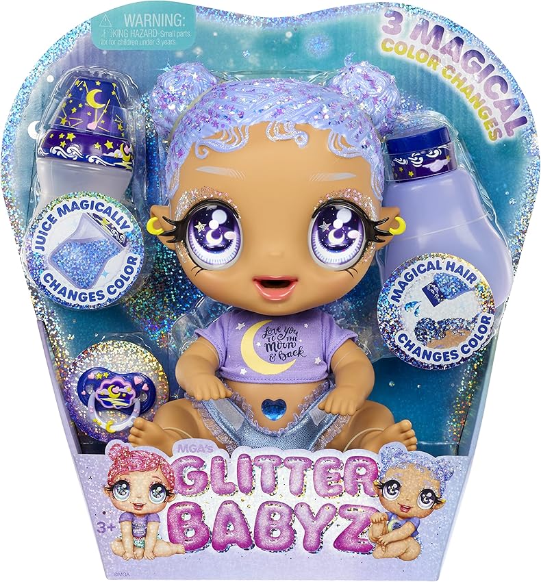 Detalle 2 de MGA Selena Stargazer muñeca 3 cambios color