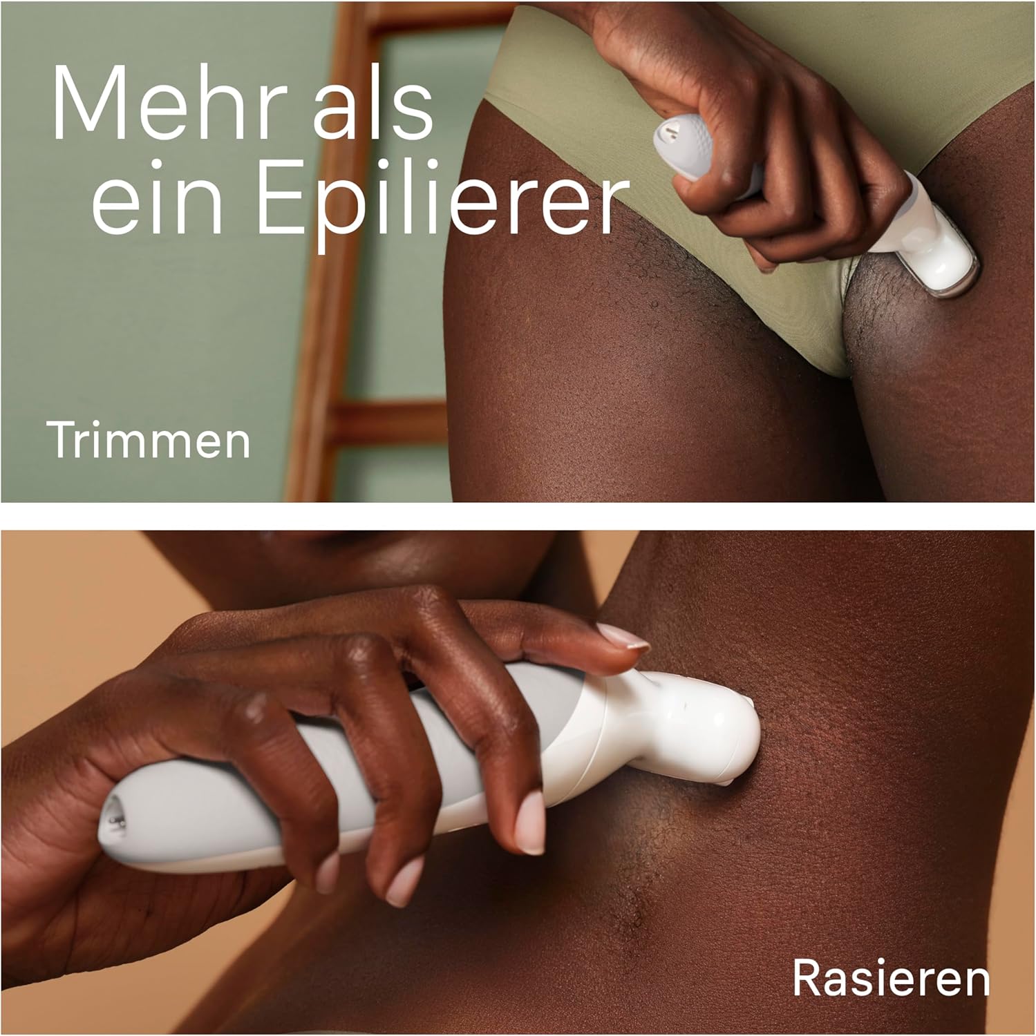 Thumbnail 6 de Braun Silk-épil 9 Epilierer Damen (9-141) – Nass & Trocken, inklusive Rasieraufsatz und Trimmeraufsatz