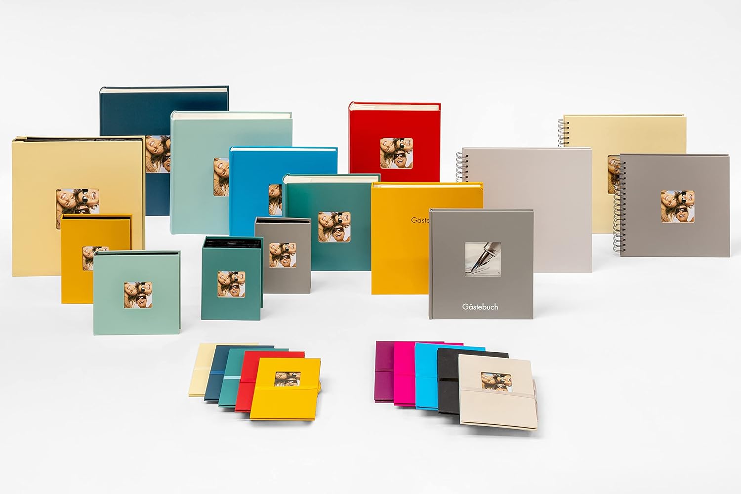 Thumbnail 1 de Album photo Walther Design Fun ME-110-BR pour 200 photos 10 x 15 cm, couverture à fenêtre, rose