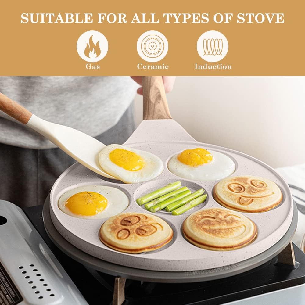 Thumbnail 2 de Bobikuke Smiley Face Pancake Pan 26cm