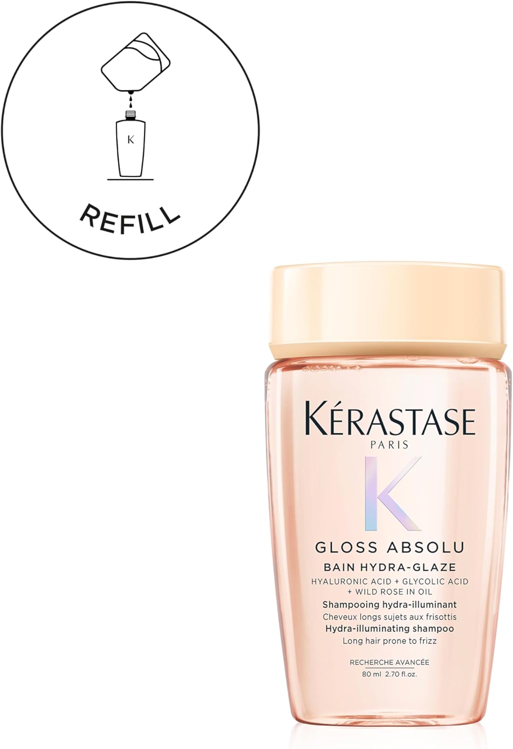 Detalle de Kérastase Gloss Absolu Shampoo 80ml
