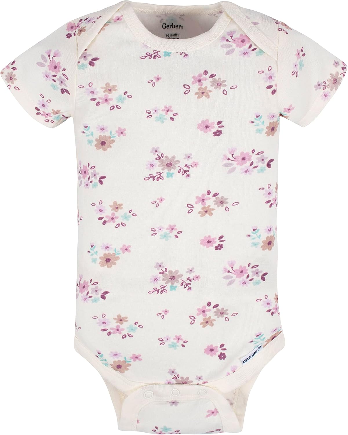Detalle de Gerber Bodysuits manches courtes pour bébé fille – lot de 5