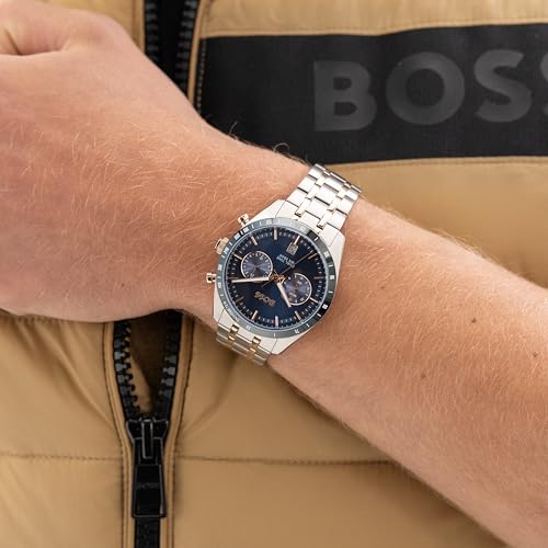 Thumbnail 5 de BOSS reloj analógico multifunción de acero inoxidable
