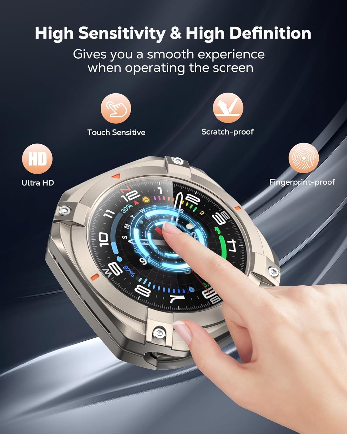 Thumbnail 4 de MoKo Galaxy Watch Ultra 47mm 3 in 1 Case