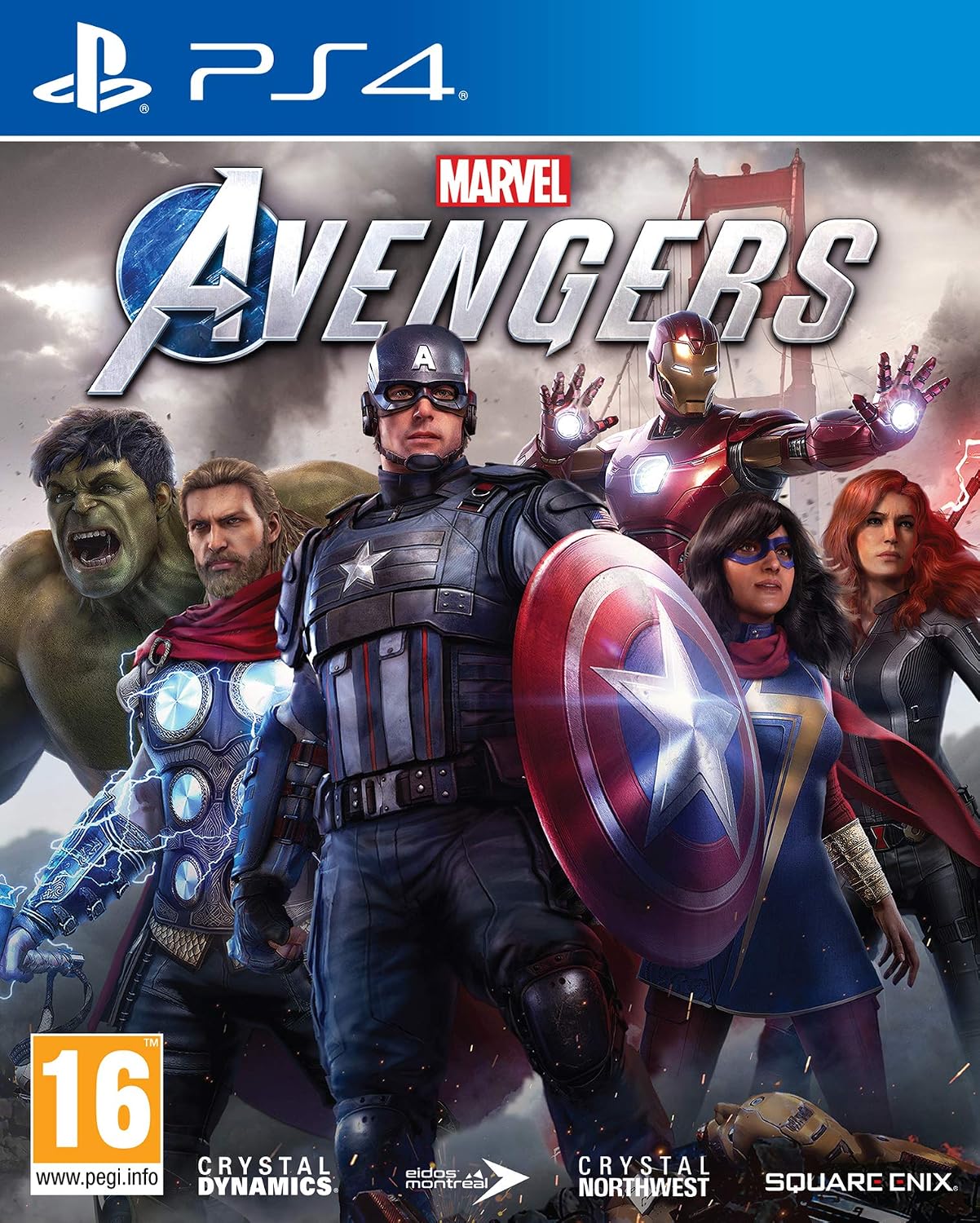 Detalle de Marvel's Avengers PlayStation 4 PEGI-AT (importación)