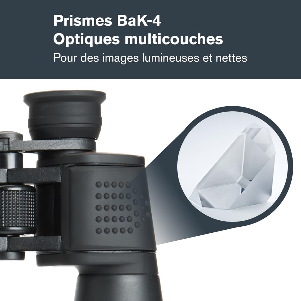 Thumbnail 3 de Celestron SkyMaster 25x70mm Porro Prism Binoculars – Multi‑Coated, BaK‑4, Étui et Adaptateur Trépied