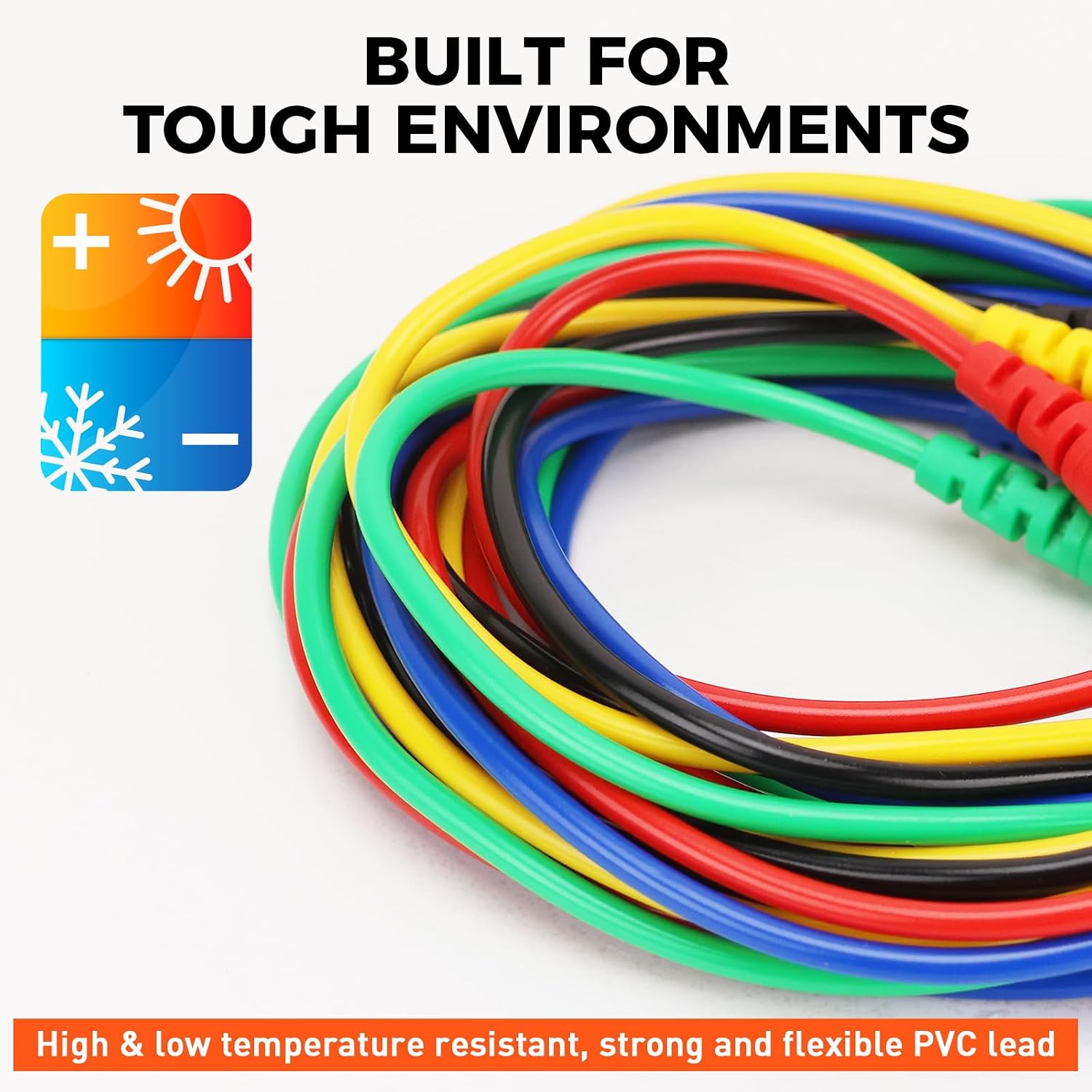 Thumbnail 4 de HORUSDY 86845 30-Piece Back Probe Kit with Multimeter Leads and Piercing Probes