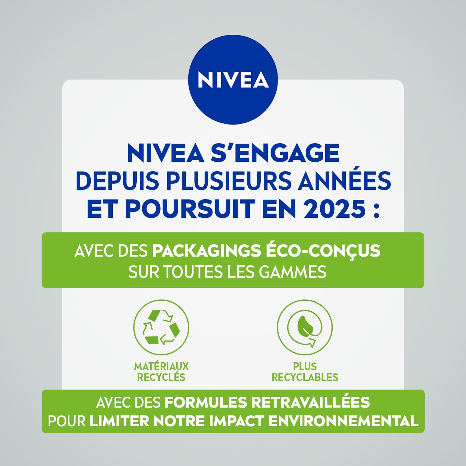 Detalle de NIVEA Stick Féminin Derma Dry Control anti-transpirant 96h – Protection maximale (50 ml)