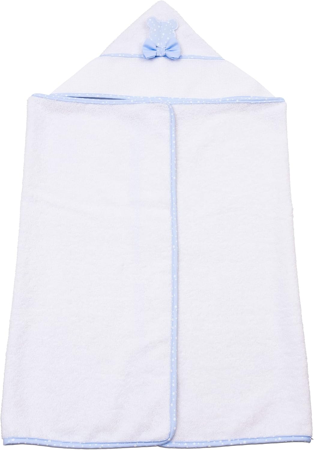 Thumbnail 1 de Filet Accappatoio Triangolo per Neonati in Spugna di Cotone 100% – Made in Italy, 0-12 mesi