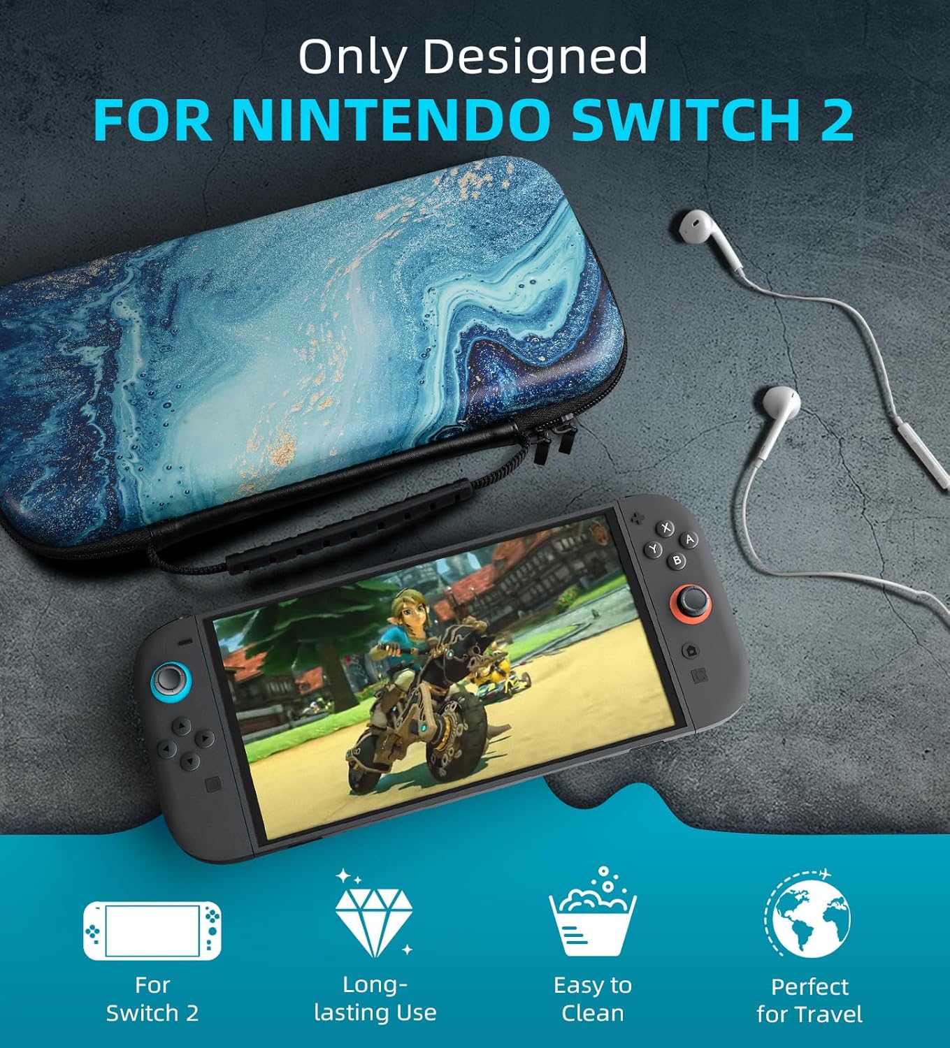 Detalle 2 de TiMOVO Carrying Case for Switch 2 29.5cm