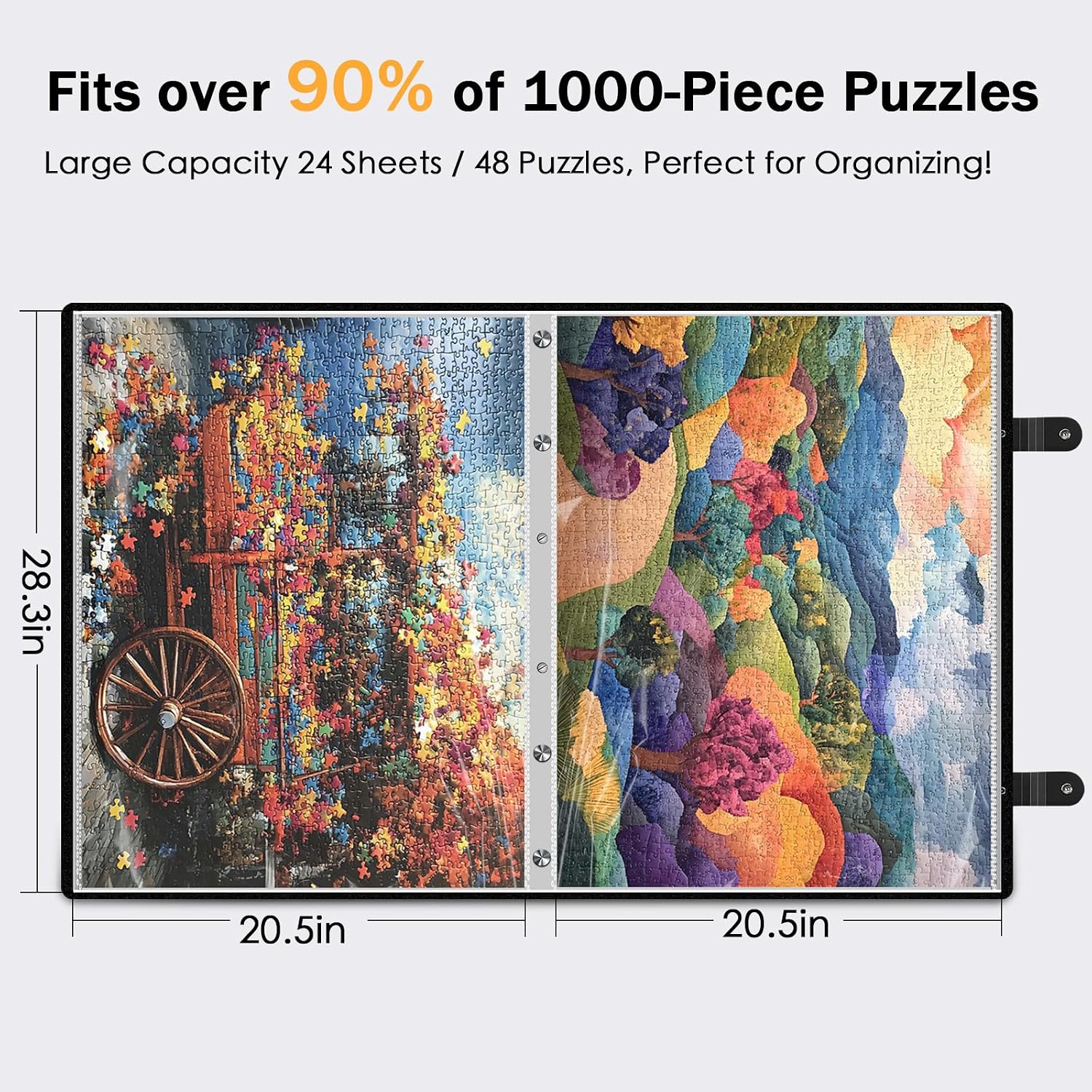 Detalle de Nariolar Puzzle Storage Folder 1000