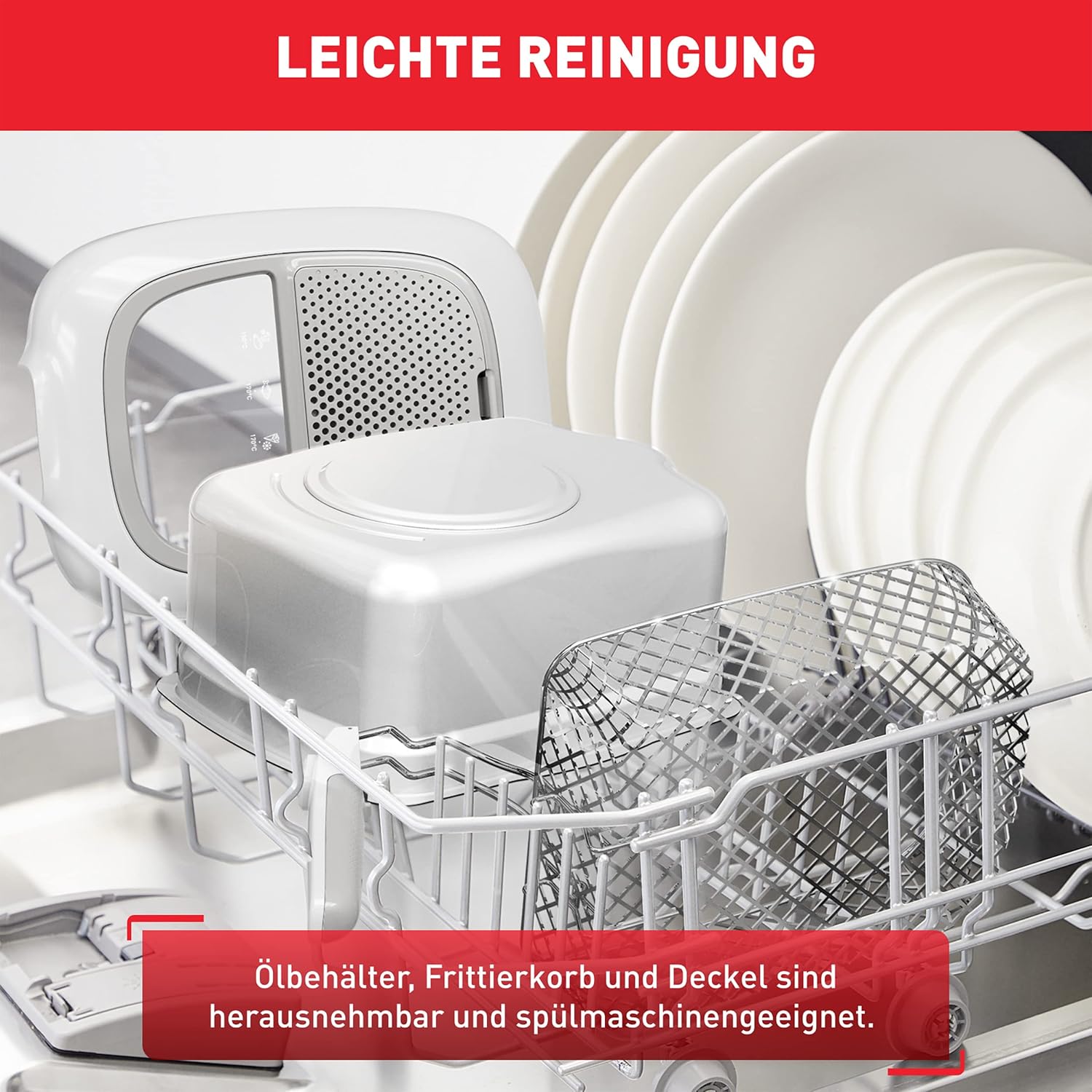 Thumbnail 5 de Tefal Fritteuse Super Uno Access FR3100 – 2,2 L Fassungsvermögen, spülmaschinengeeignete Teile, Geruchsfilter