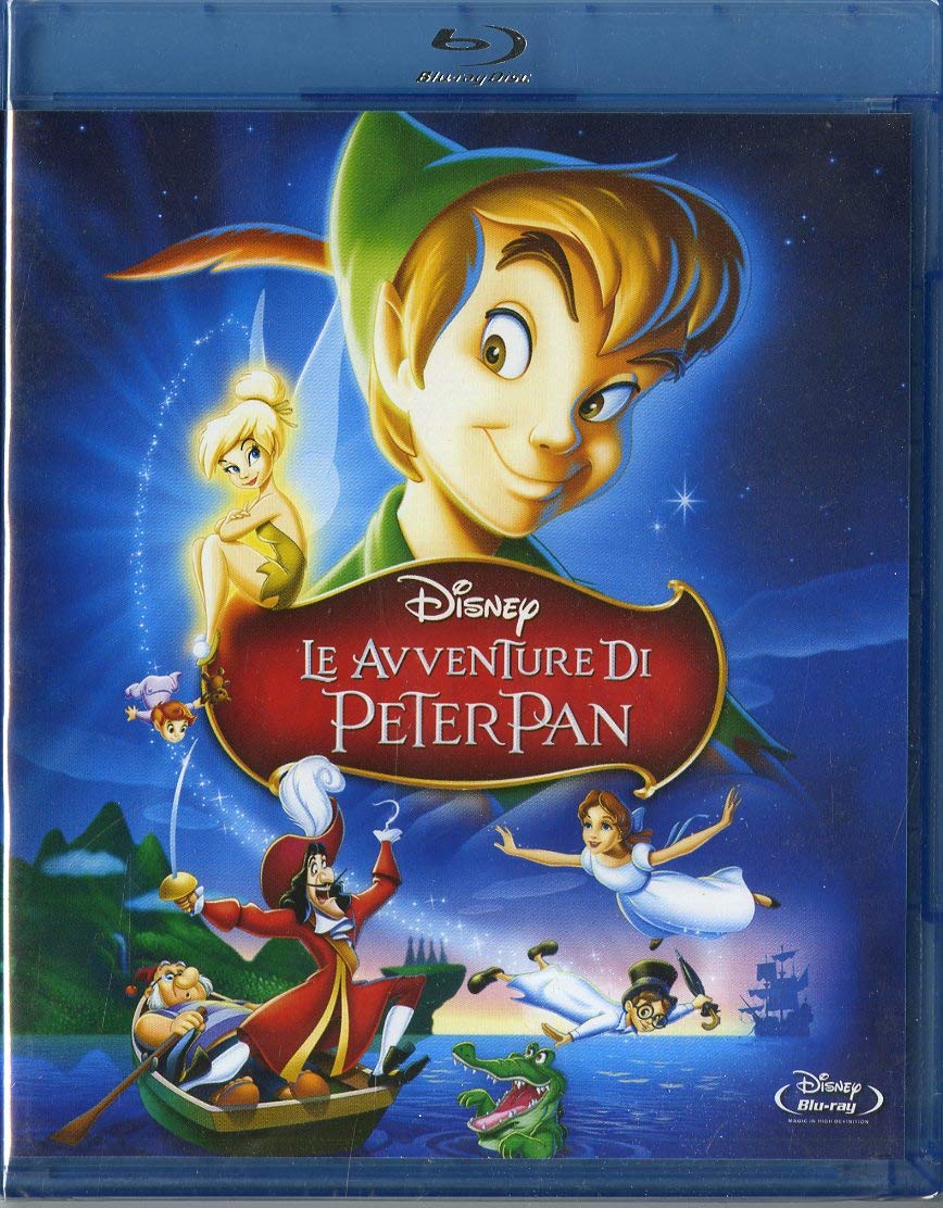 Detalle de Le avventure di Peter Pan di Eagle Pictures: attenzione a audio e sottotitoli