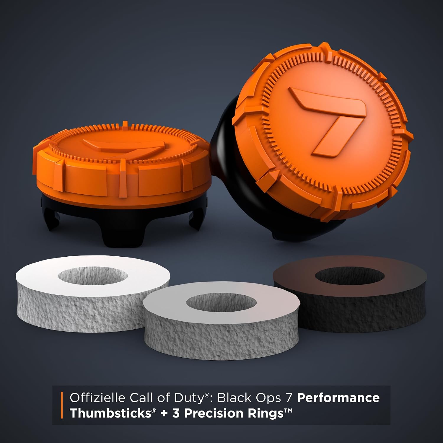 Detalle de KontrolFreek Call of Duty Aim Box Stick Aufsätze – 2x High-Rise Joystick Erhöhung (10,0 mm) für PS5 & PS4