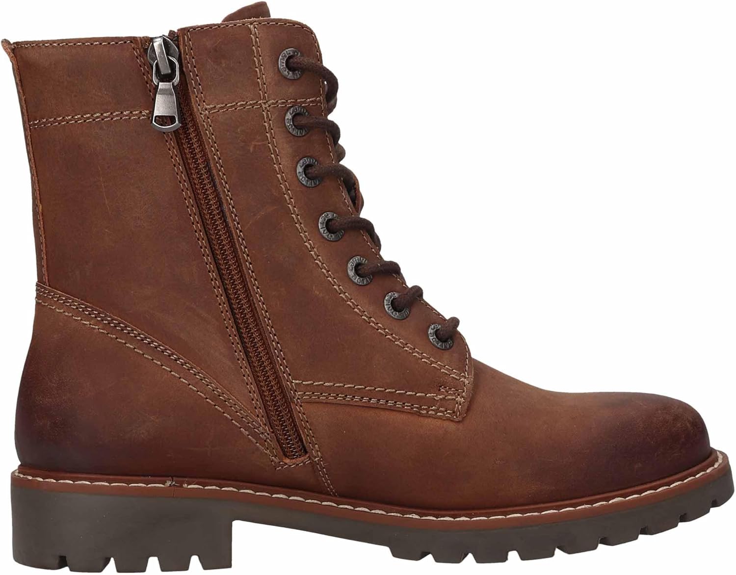 Detalle 2 de Camel Active Damen Mode-Stiefel 57trs02 – echtes Leder, herausnehmbare Einlegesohle