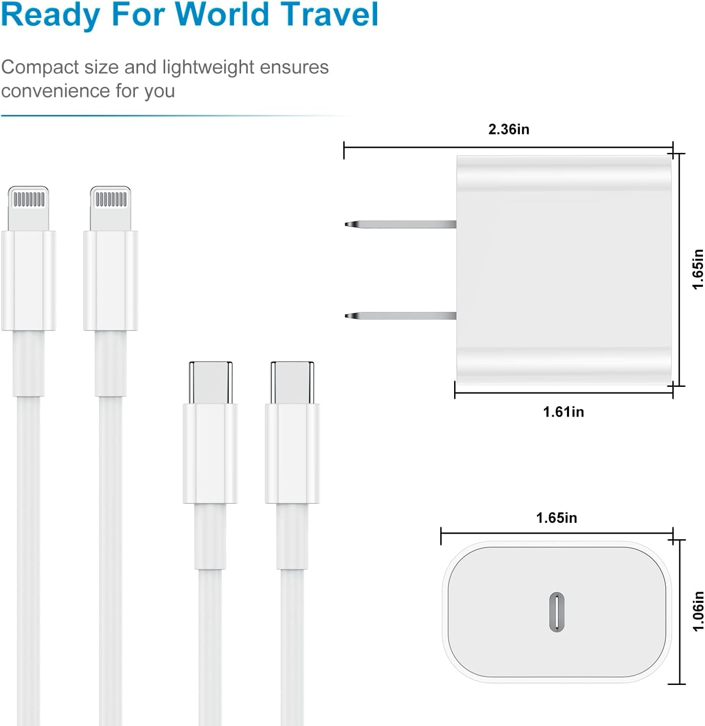 Detalle de USB-C iPhone Charger, 2-pack