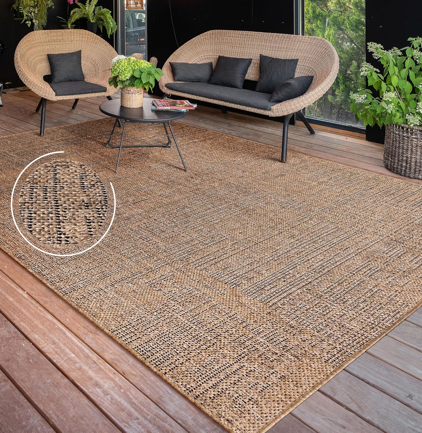 Detalle 2 de Paco Home Tapis 80x150 cm beige 📐