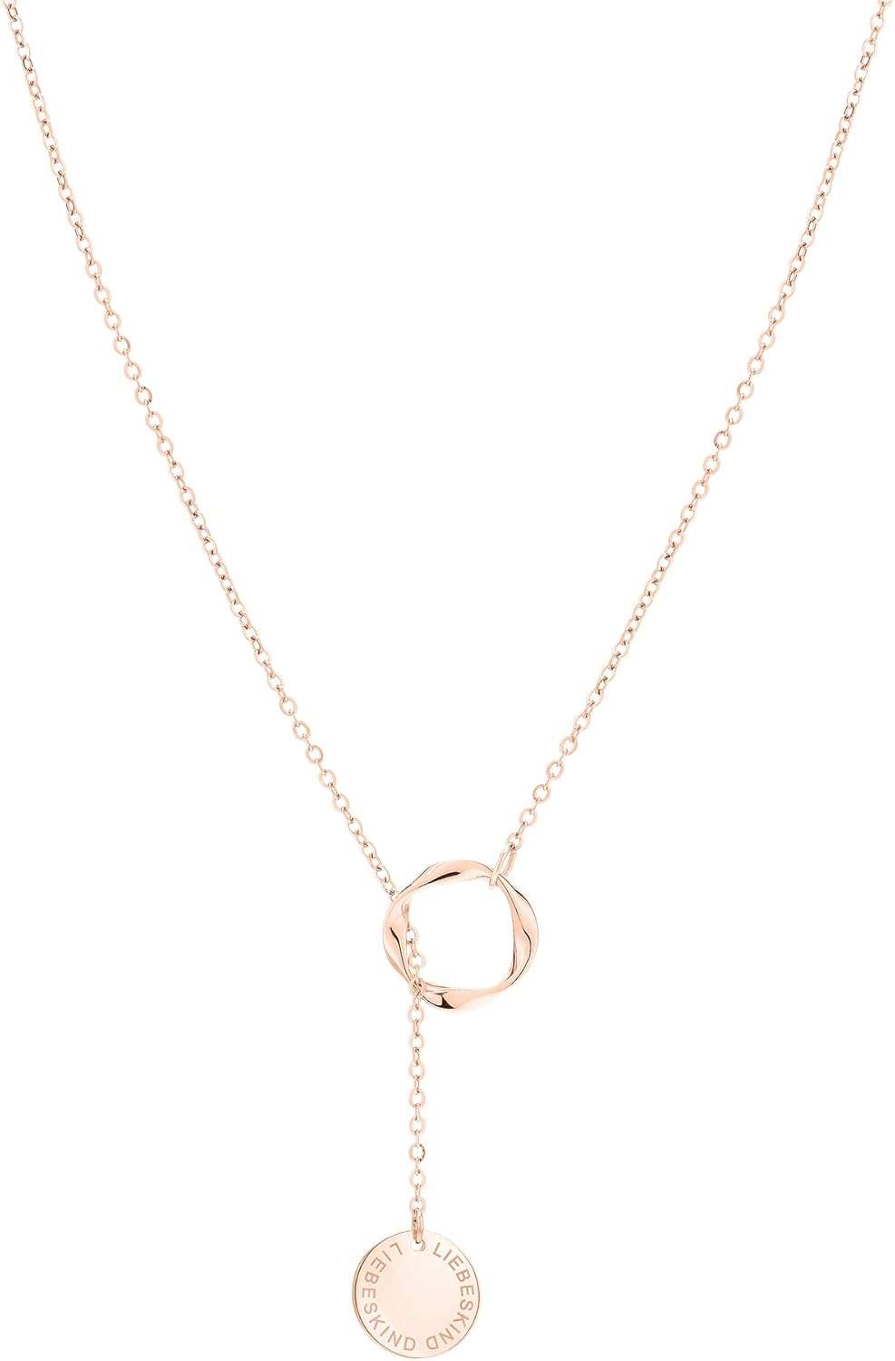 Thumbnail 2 de LIEBESKIND BERLIN Damen Infinity Schmuck: Armband mit Ankerkette, Edelstahl und Karabinerverschluss