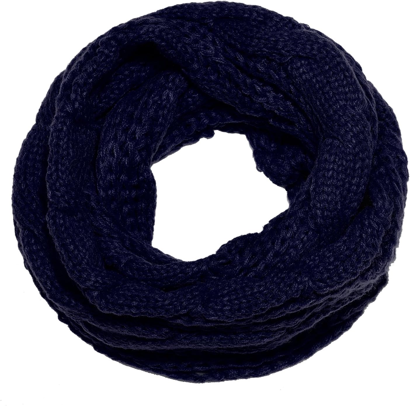 Detalle 2 de Écharpe tube DonDon tricot 60 cm