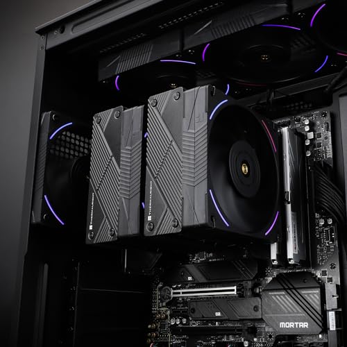 Detalle de TR Phantom Spirit 120 EVO — Refroidisseur CPU à 7 caloducs et 2 ventilateurs 120 mm