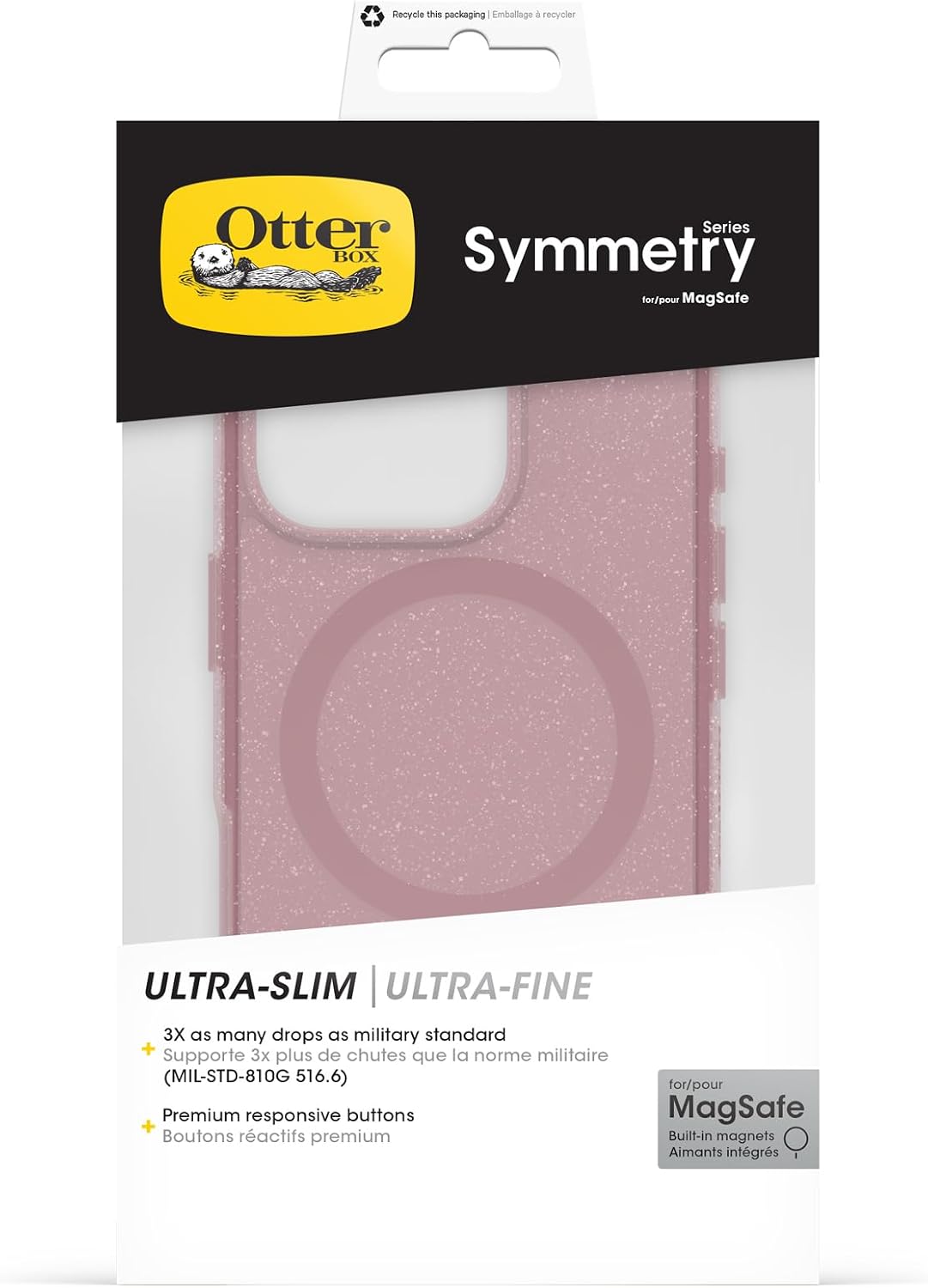 Thumbnail 4 de OtterBox Symmetry Clear MagSafe Case for iPhone 16 Pro